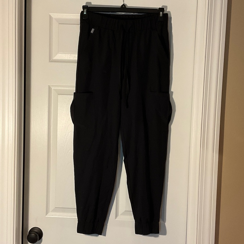 Hanes Nursing Uniform Black Casual Joggers